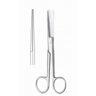 Operating Scissors, Standard,Biunt/blunt, Straight, 10.5 cm