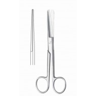 Operating Scissors, Standard,Biunt/blunt, Straight, 15.5 cm
