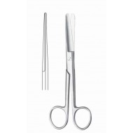 Operating Scissors, Standard,Biunt/blunt, Straight, 17.5 cm