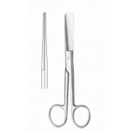 Operating Scissors, Standard,Biunt/blunt, Straight, 18.5 cm